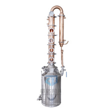 50L 100L 200L small whisky/rum/spirits/ethanol alcohol processing machine home electric heating distiller